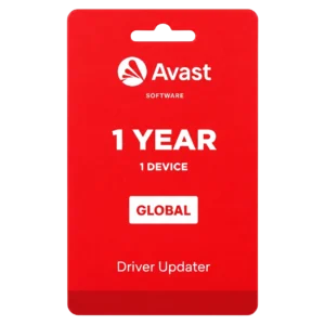 Avast Driver Updater (Global) – 1 Device, 1 Year Digital Key