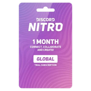 Discord Nitro 1 Month Trial Global Digital Key
